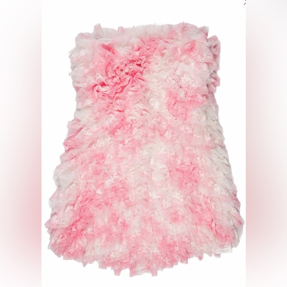 NWT LoveShackFancy Calandre Mini Dress in Millenial Pink | Size -Small/4 - Picture 6 of 7